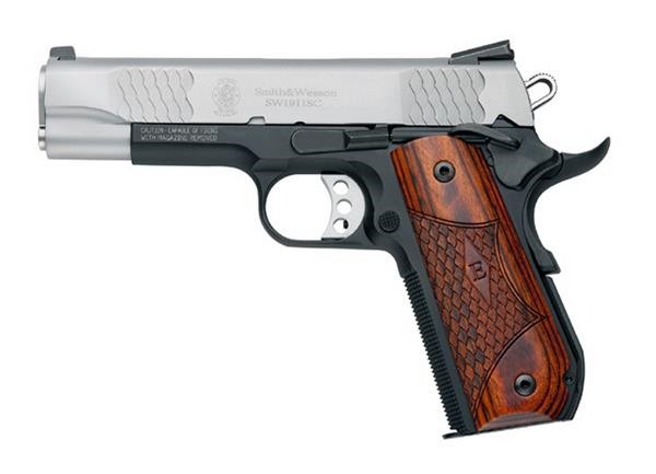 SW 1911-E 45ACP 4'' BLK/SS 7RD - Win Repeating Arms Promotion